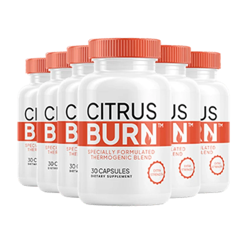 Citrus Burn Weight Management Supplement Bottle (6 Bottle / 180 Day Pack)