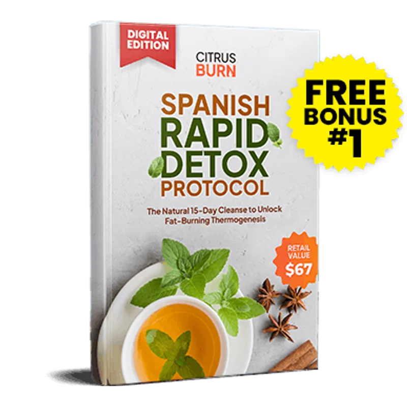 Citrus Burn Weight Management Supplement Bottle (Free Bonus #1)